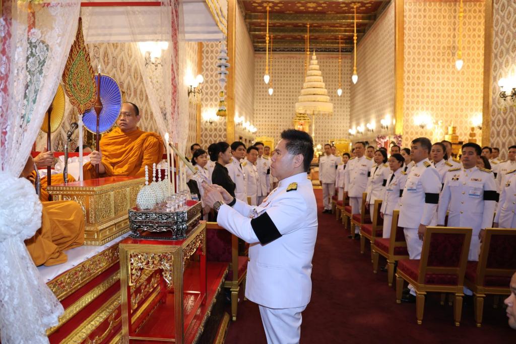 ”กระทรวงอุตสาหกรรม“ ได้รับพระราชทานพระบรมราชานุญาตเป็นเจ้าภาพการบำเพ็ญกุศลพระพิธีธรรมสวดพระอภิธรรมพระบรมศพ สมเด็จพระนางเจ้าสิริกิติ์ พระบรมราชินีนาถ พระบรมราชชนนีพันปีหลวง