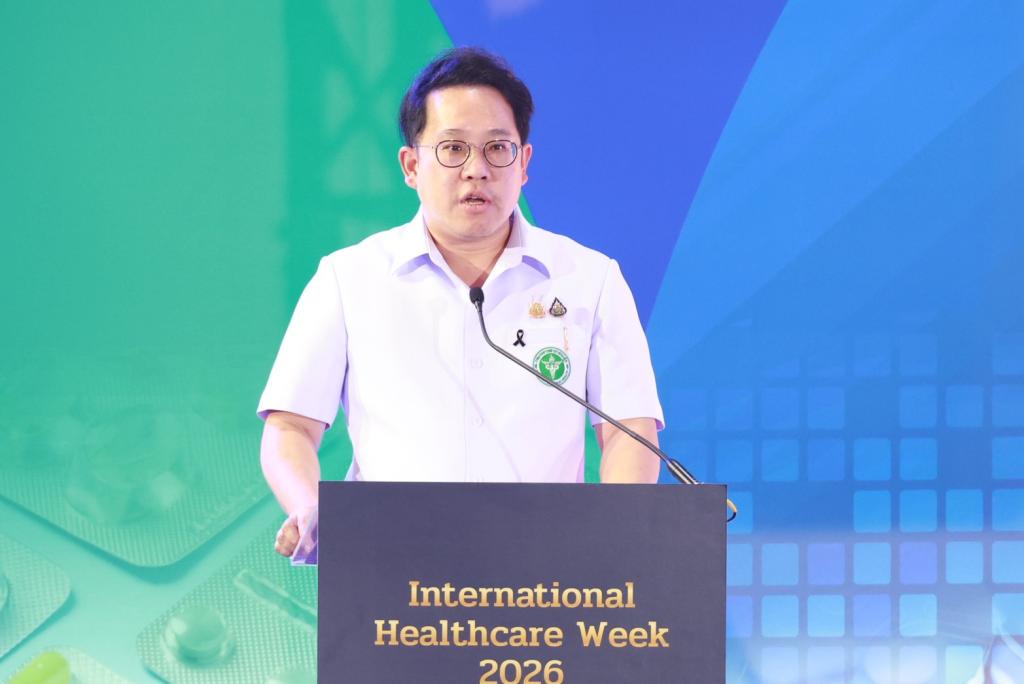 “นายกฯ อนุทิน” เปิดฉากยิ่งใหญ่!! "International Healthcare Week 2026" มหกรรมสุขภาพระดับเอเชีย พร้อมเยี่ยมชมบูธนิทรรศการผลงานผลิตภัณฑ์ทางการแพทย์ของ “ดีพร้อม”