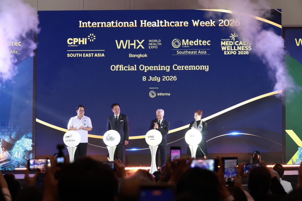 “นายกฯ อนุทิน” เปิดฉากยิ่งใหญ่!! "International Healthcare Week 2026" มหกรรมสุขภาพระดับเอเชีย พร้อมเยี่ยมชมบูธนิทรรศการผลงานผลิตภัณฑ์ทางการแพทย์ของ “ดีพร้อม”