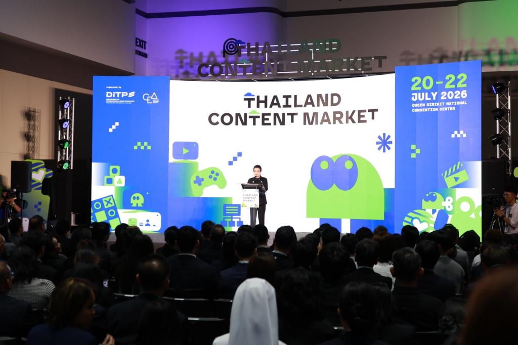 “รองอธิบดีพลาวุธ” ร่วมเปิดงาน Thailand Content Market 2026 หนุนคอนเทนต์ไทยสู่ตลาดโลก