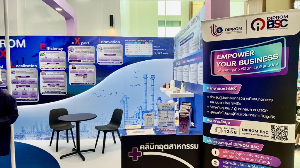 “ดีพร้อม“ ดัน DIPROM FLEXI : เปลี่ยนนโยบายเป็นโอกาสทางธุรกิจ สานต่อ “MSME Plus” ขานรับ “ดร.เอกนิติ” ต่อยอดวาระสมุดปกน้ำเงิน ชง “ปลัดณัฐพล” ชู 4S Growth Pathway มอบดีพร้อมเดินหน้า ขับเคลื่อนผู้ประกอบการรายย่อยและรายเล็กในทุกมิติ
