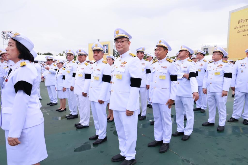 “วราวุธ” นำ ขรก.กระทรวงอุตสาหกรรม ร่วมพิธีถวายสัตย์ปฏิญาณเพื่อเป็นข้าราชการที่ดีและพลังของแผ่นดิน เนื่องในโอกาสวันเฉลิมพระชนมพรรษาพระบาทสมเด็จพระเจ้าอยู่หัว 28 กรกฎาคม 2569