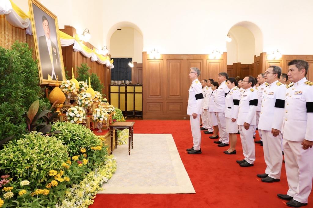 กระทรวงอุตสาหกรรม ลงนามถวายพระพรชัยมงคล เนื่องในโอกาสวันเฉลิมพระชนมพรรษาพระบาทสมเด็จพระเจ้าอยู่หัว 28 กรกฎาคม 2569