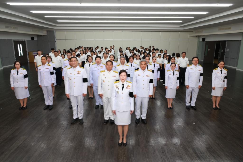 "อธิบดีณัฏฐิญา" นำข้าราชการและบุคลากรดีพร้อม ถวายพระพรชัยมงคลและถวายสัตย์ปฏิญาณ เนื่องในโอกาสวันเฉลิมพระชนมพรรษา พระบาทสมเด็จพระเจ้าอยู่หัว 28 กรกฎาคม 2569
