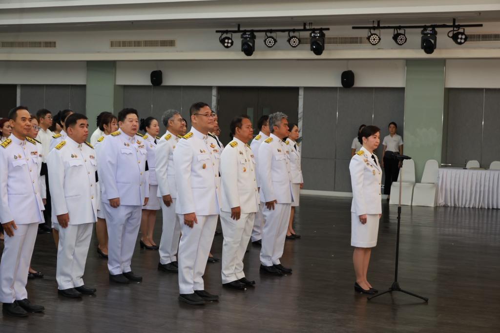 "อธิบดีณัฏฐิญา" นำข้าราชการและบุคลากรดีพร้อม ถวายพระพรชัยมงคลและถวายสัตย์ปฏิญาณ เนื่องในโอกาสวันเฉลิมพระชนมพรรษา พระบาทสมเด็จพระเจ้าอยู่หัว 28 กรกฎาคม 2569