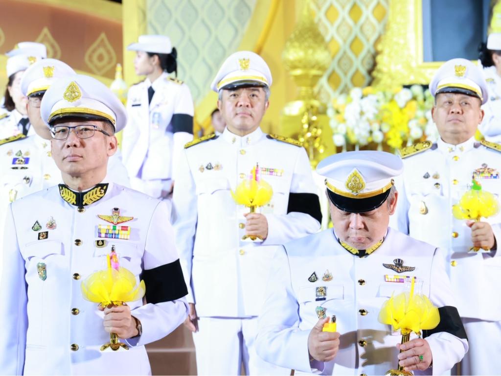 "รองอธิบดีดุสิต" เข้าร่วมพิธีจุดเทียนถวายพระพรชัยมงคล