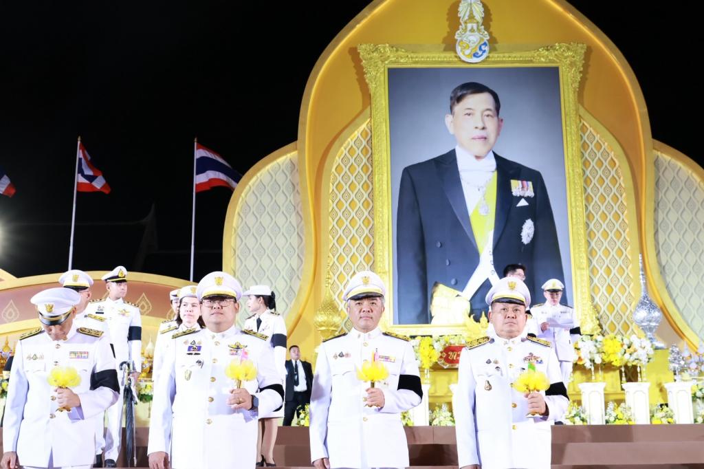 "รองอธิบดีดุสิต" เข้าร่วมพิธีจุดเทียนถวายพระพรชัยมงคล
