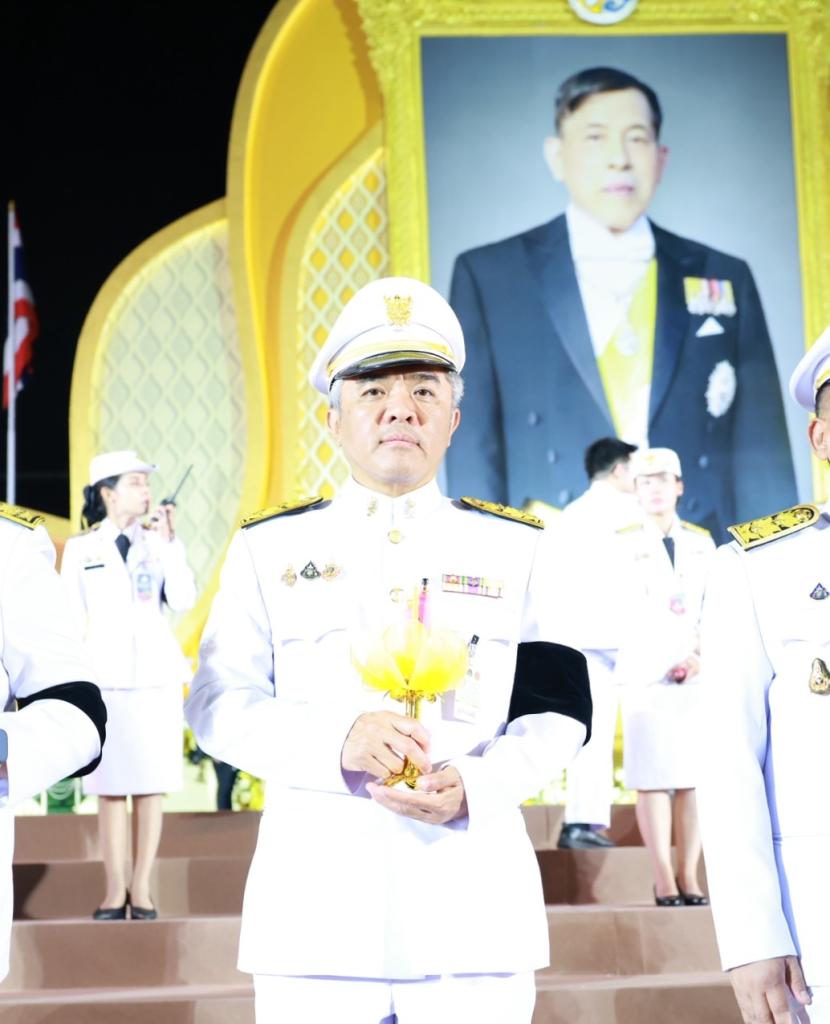 "รองอธิบดีดุสิต" เข้าร่วมพิธีจุดเทียนถวายพระพรชัยมงคล
