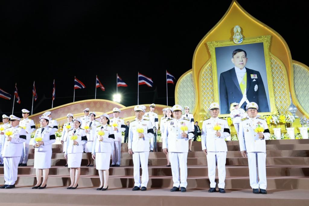"รองอธิบดีดุสิต" เข้าร่วมพิธีจุดเทียนถวายพระพรชัยมงคล
