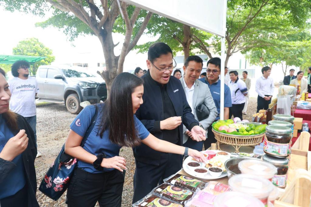 “รองอธิบดีพลาวุธ” ปักหมุดชัยภูมิ ตรวจเยี่ยมสถานประกอบการ ชูความสำเร็จการพัฒนาองค์ความรู้ต่อยอดนวัตกรรมและพลังเครือข่าย ยกระดับธุรกิจในพื้นที่ให้เติบโตอย่างยั่งยืน