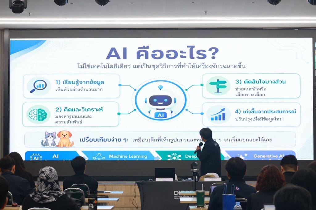 “ดีพร้อม” อัปสกิลคน เพิ่มสปีดงาน เปิดเกม Generative AI พลิกโฉมงานภาครัฐให้คล่องตัว