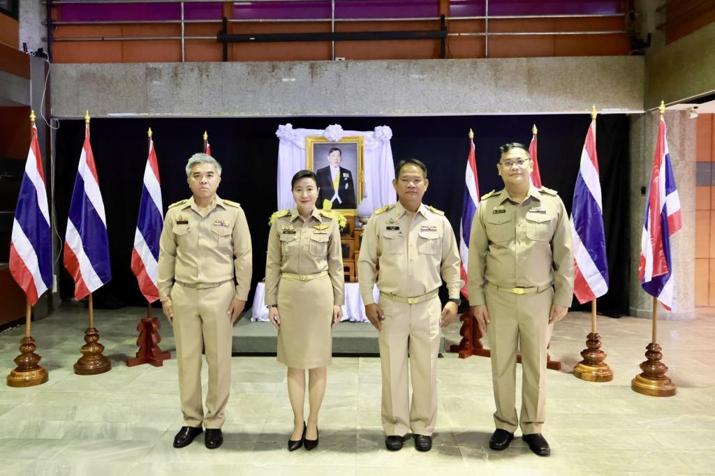 “อธิบดีณัฏฐิญา” นำทีมดีพร้อม ร่วมเคารพธงชาติ สืบสานความภาคภูมิใจในความเป็นชาติไทย