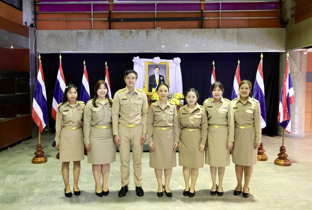 “อธิบดีณัฏฐิญา” นำทีมดีพร้อม ร่วมเคารพธงชาติ สืบสานความภาคภูมิใจในความเป็นชาติไทย