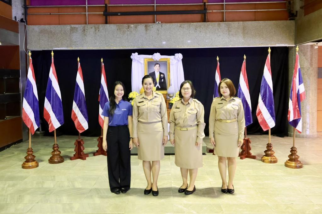 “อธิบดีณัฏฐิญา” นำทีมดีพร้อม ร่วมเคารพธงชาติ สืบสานความภาคภูมิใจในความเป็นชาติไทย