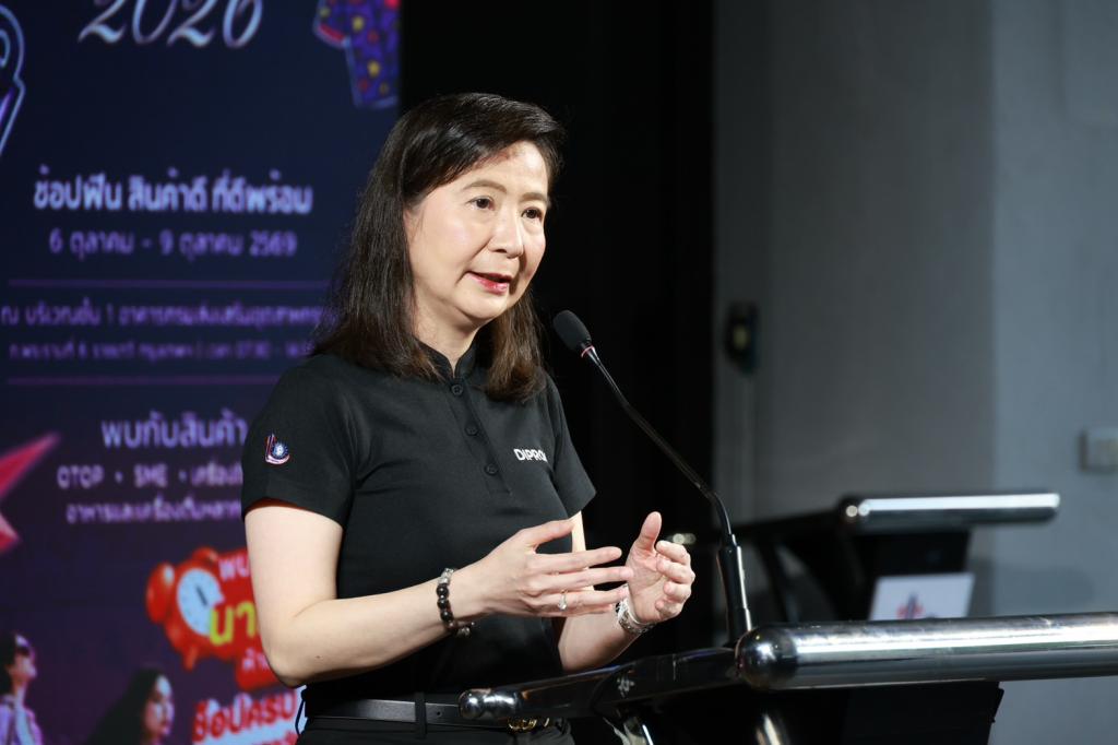 “อธิบดีณัฏฐิญา” เปิดร้าน งาน DIPROM FAIR 2026 ช้อปฟิน สินค้าดี ช่วย SMEs ฝ่าวิกฤตอุทกภัย เติมโอกาส เพิ่มช่องทางตลาดให้ผู้ประกอบการไทย