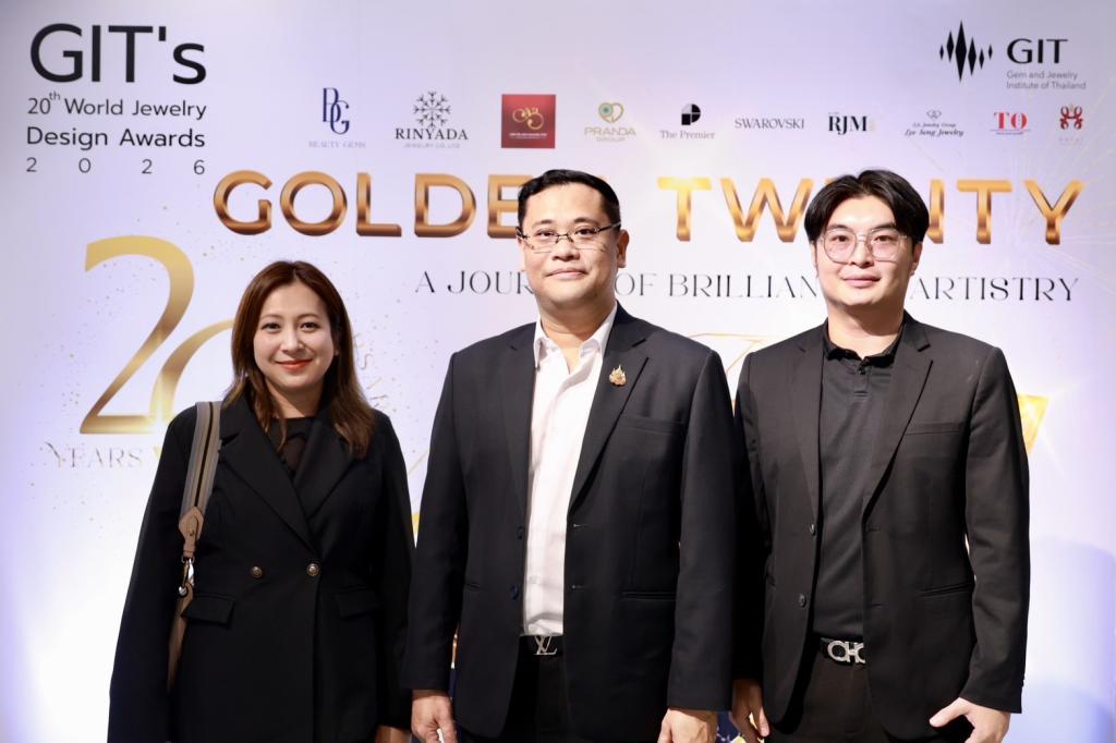 “ดีพร้อม” ร่วมพิธีมอบรางวัล "GIT’s World Jewelry Design Awards 2026 & GIT’s World Challenge Gems Faceting Master 2026" ฉลองความสำเร็จครบรอบ 2 ทศวรรษแห่งเวทีดีไซน์ระดับสากล