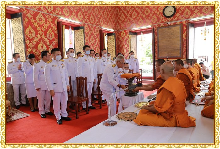 “อธิบดีณัฐพล” นำเหล่าข้าราชการ กสอ. ร่วมถวายผ้าพระกฐินพระราชทาน ณ วัดคฤหบดี