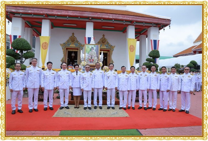 “อธิบดีณัฐพล” นำเหล่าข้าราชการ กสอ. ร่วมถวายผ้าพระกฐินพระราชทาน ณ วัดคฤหบดี