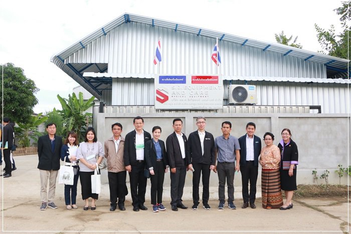 "อธิบดีณัฐพล" ตรวจเยี่ยมสถานประกอบการด้านการแพทย์ถิ่นลำพูน 