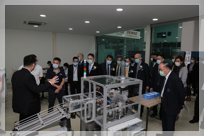 2 ขุนพล กสอ. ร่วมพิธีเปิดศูนย์ฝึกอบรม Lean IoT Plant Management Execution (LIPE)