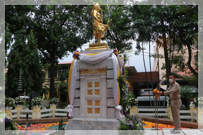 “แม่ทัพณัฐพล” นำพลพรรค กสอ. บวรสรวงสิ่งศักดิ์สิทธิ์ ครบรอบ 79 ปี กสอ.