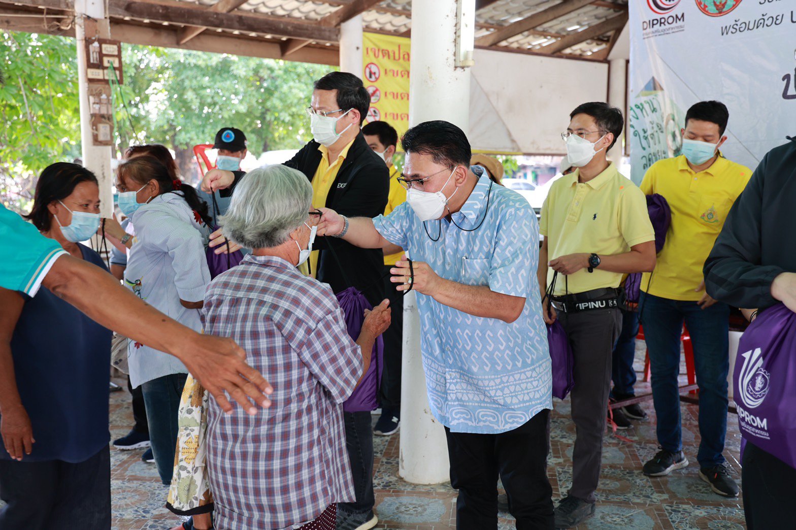  เที่ยงวันนี้ 6 พฤศจิกายน 2564 ณ วัดอินทาราม ต.ตลุก (จุดที่ 3 ) อ.สรรพยา จ.ชัยนาท 