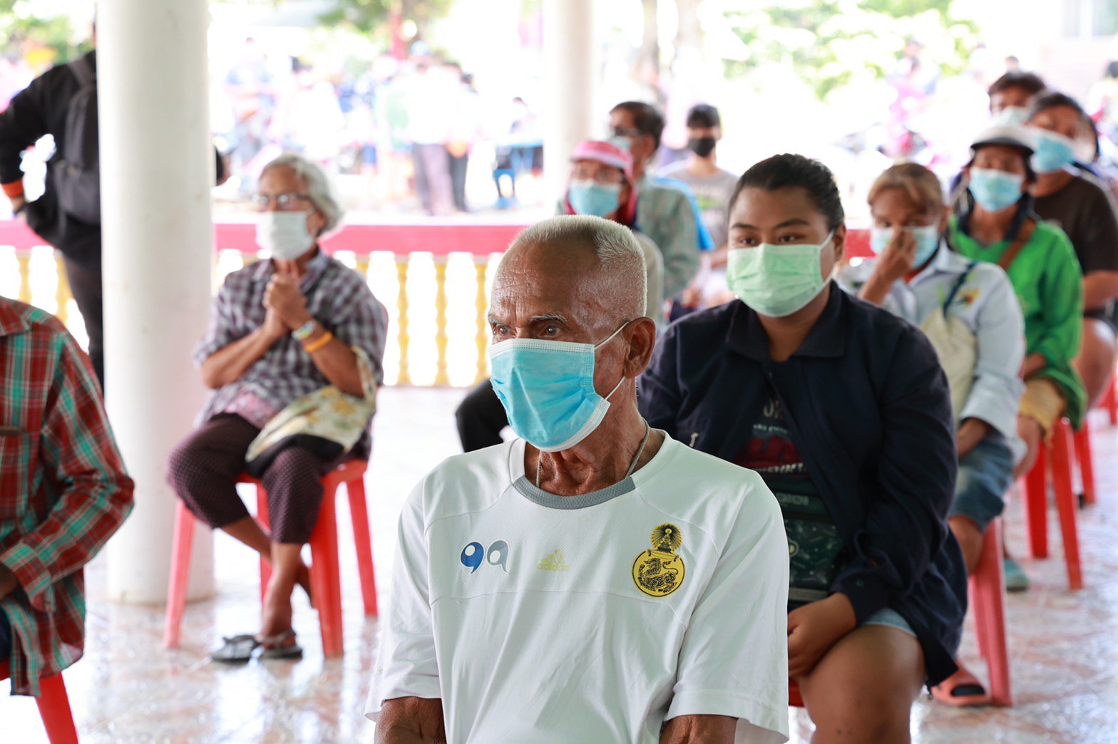  เที่ยงวันนี้ 6 พฤศจิกายน 2564 ณ วัดอินทาราม ต.ตลุก (จุดที่ 3 ) อ.สรรพยา จ.ชัยนาท 