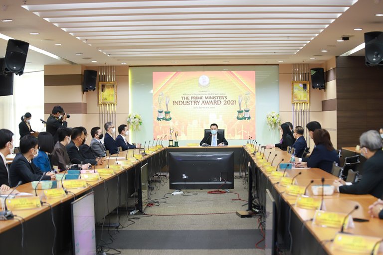 “อธิบดีณัฐพล” นำทีม 3 ทหารเสือดีพร้อม ร่วมงานแถลงข่าว งานมอบรางวัลอุตสาหกรรม ประจำปี 2564