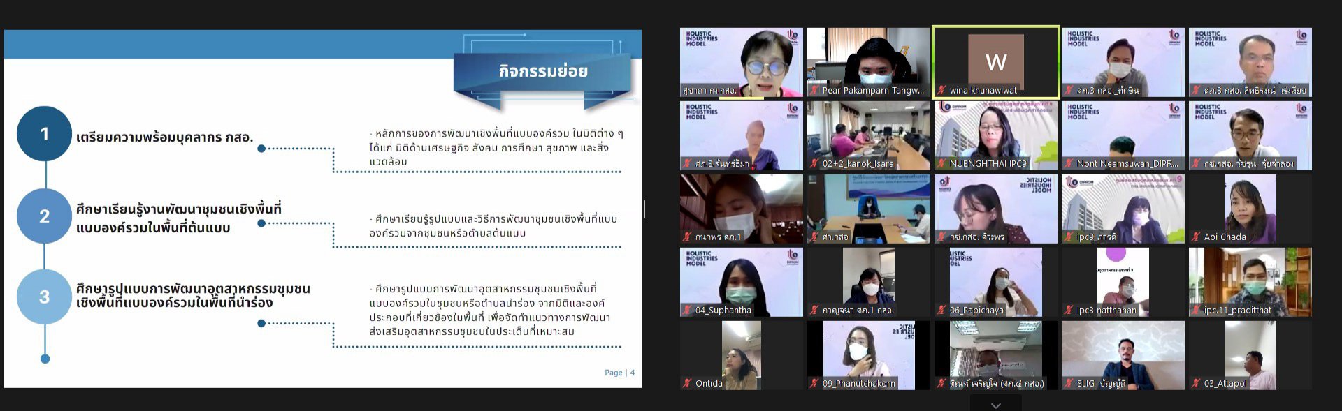 ดีพร้อม ติวเข้มบุคลากรศึกษาโมเดลการพัฒนาอุตสาหกรรมเชิงพื้นที่ นำร่องพัฒนา 13 ชุมชน ทั่วประเทศ