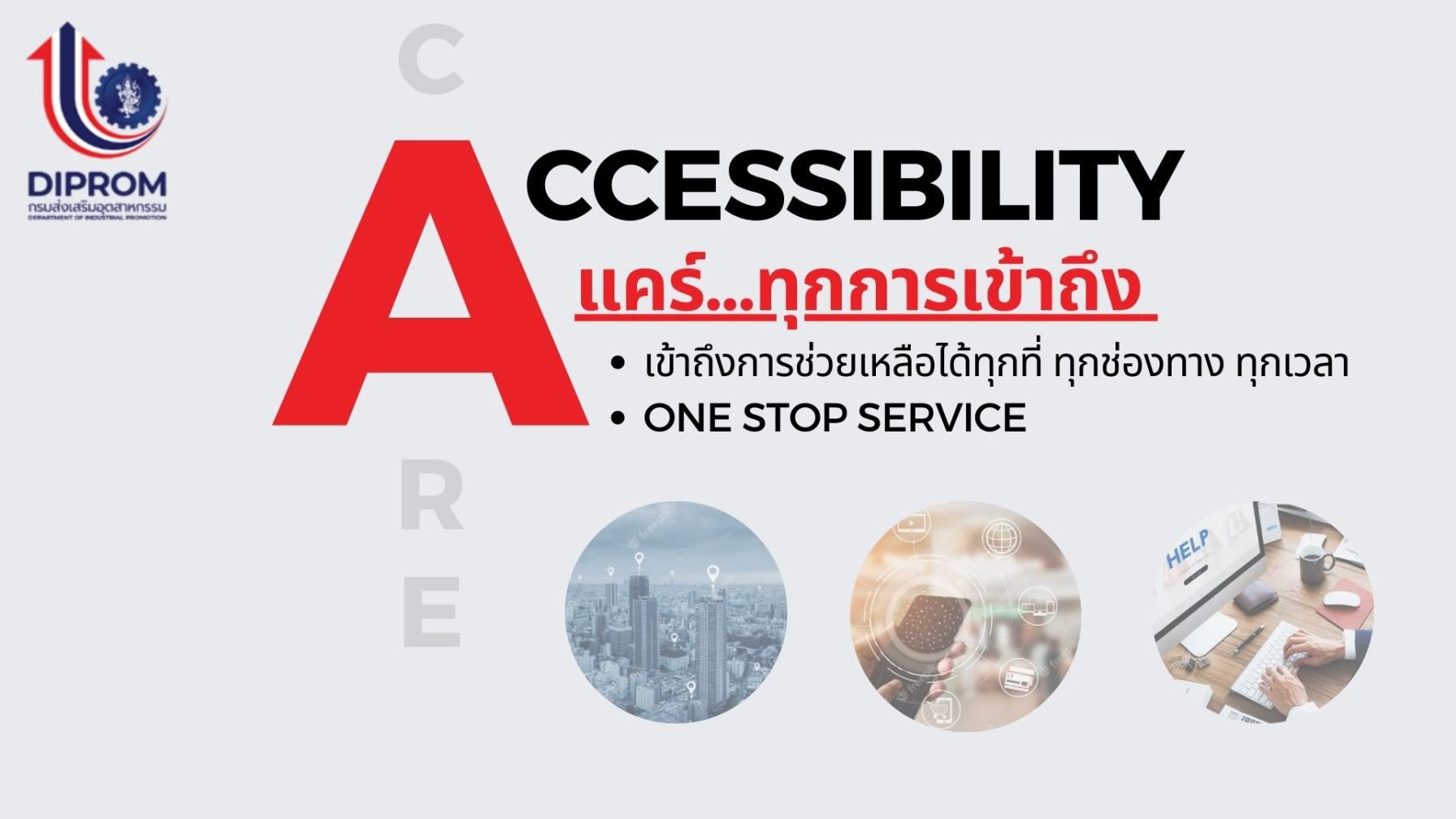 กรมส่งเสริมอุตสาหกรรม (กสอ.) หรือ ดีพร้อม เปิดแนวทางการส่งเสริมผู้ประกอบการเอสเอ็มอีและธุรกิจภาคอุตสาหกรรมผ่านนโยบาย “ดีพร้อมแคร์”