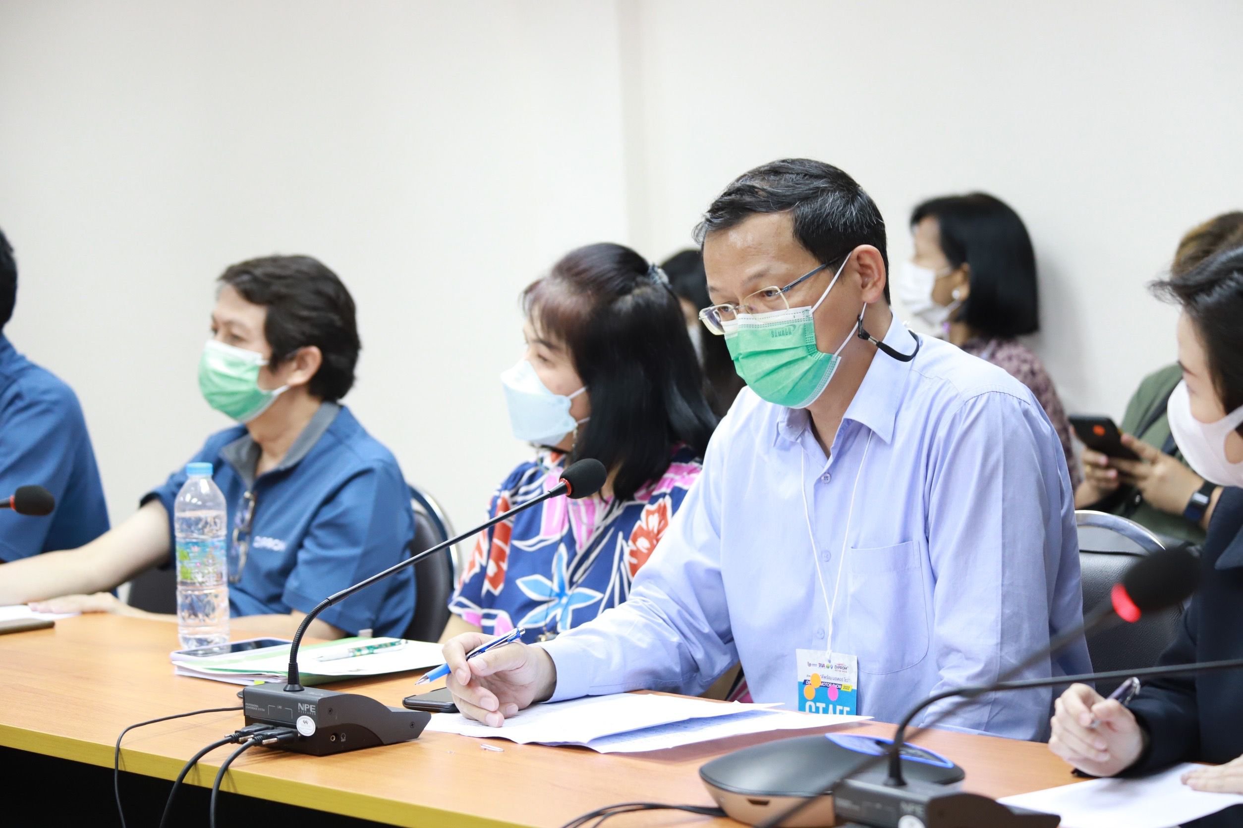 “อธิบดีณัฐพล” พร้อมขุนพลทีมดีพร้อม ลงพื้นที่เมืองรถม้า เยี่ยมชมบูธและให้กำลังใจผู้ประกอบการภายในงาน "DIPROM MOTOR SHOW 2022"