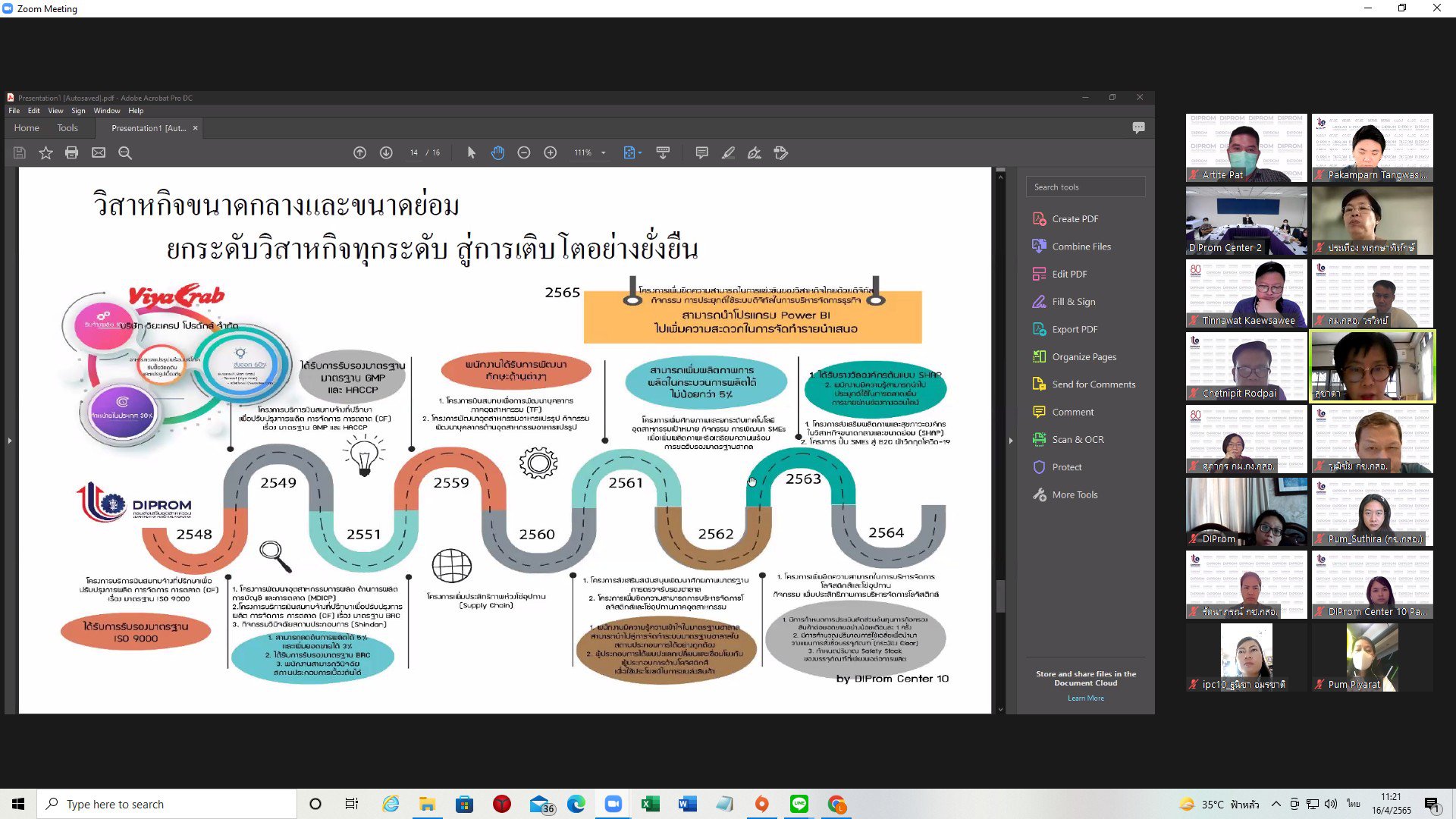 ดีพร้อม หารือเข้มการติดตามประเด็นยุทธศาสตร์ชาติ ตสร. เตรียมลงพื้นที่ จ.สุราษฎร์ธานี