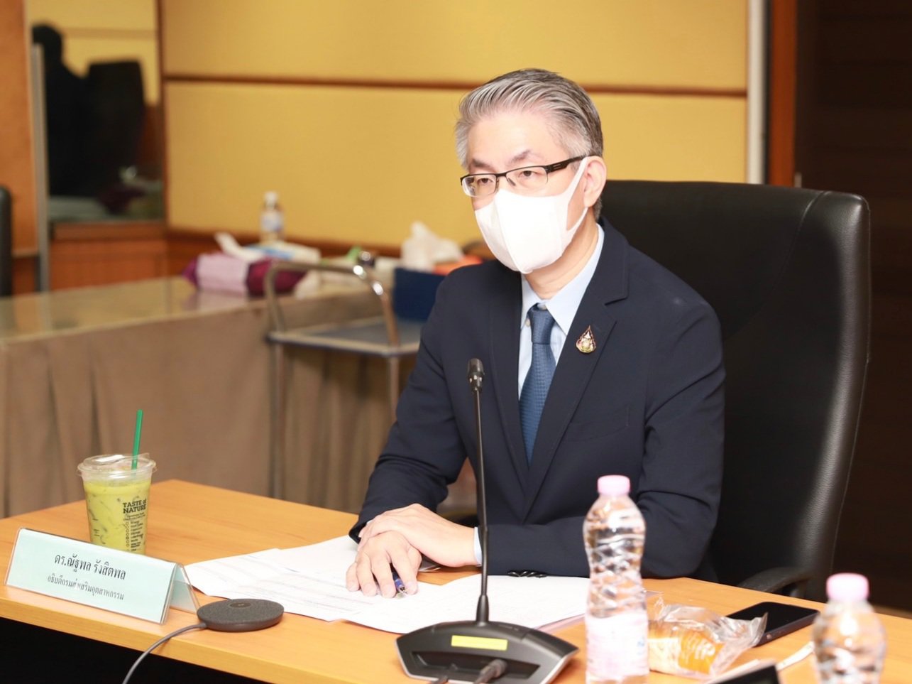 “อธิบดีณัฐพล” นั่งหัวโต๊ะพิจารณาสรุปผลการคัดเลือกรางวัลอุตฯ ยอดเยี่ยม ปี 65