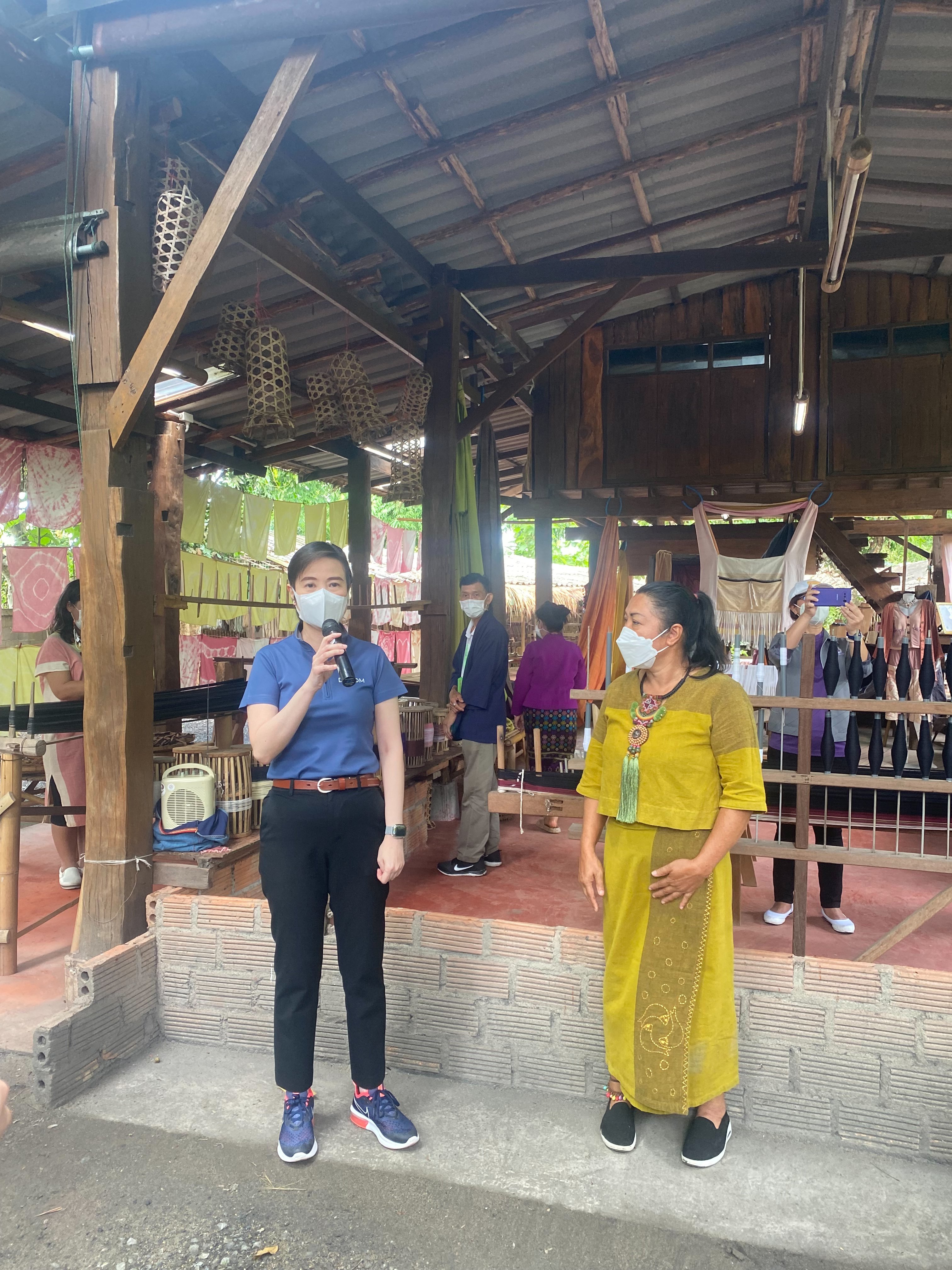 รสอ.ณัฏฐิญาฯ ลงพื้นที่ DIPROM CIV ชุมชนออนใต้ พร้อมคณะที่ปรึกษาผู้ทรงคุณวุฒิภาคราชการ