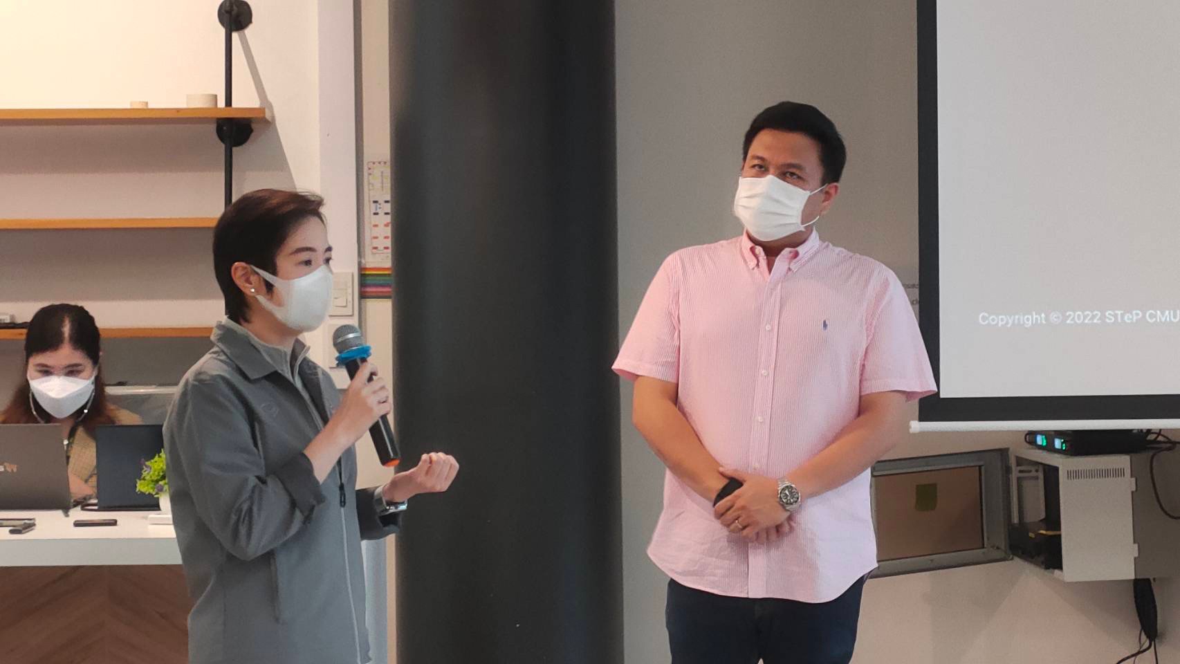 รสอ.ณัฏฐิญาฯ นำทีมคณะที่ปรึกษาผู้ทรงคุณวุฒิภาคราชการ จับมือ Basecamp24 ร่วมกับ STeP บ่มเพาะสตาร์ทอัพ 