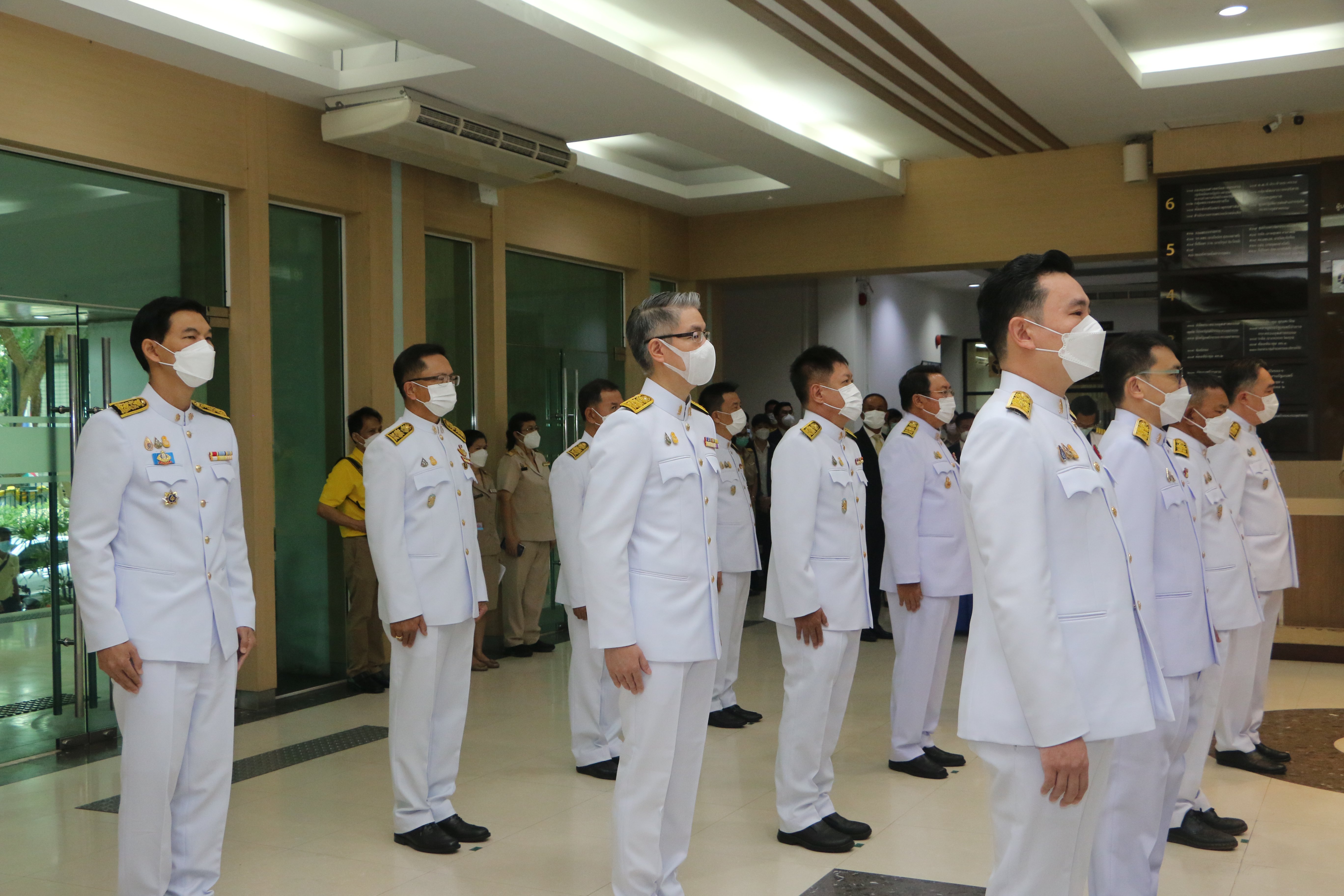 “อธิบดีณัฐพล” ร่วมพิธีถวายพระพรชัยมงคลเนื่องในโอกาสวันเฉลิมพระชนมพรรษา พระบาทสมเด็จพระเจ้าอยู่หัวฯ และพิธีถวายสัตย์ปฏิญาณเพื่อเป็นข้าราชการที่ดีและพลังของแผ่นดิน ประจำปี 2565