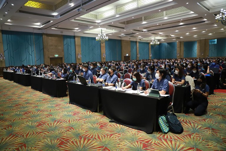 อธิบดีณัฐพล มอบนโยบายฯ ประจำปีงบฯ 66 แก่บุคลากรดีพร้อม