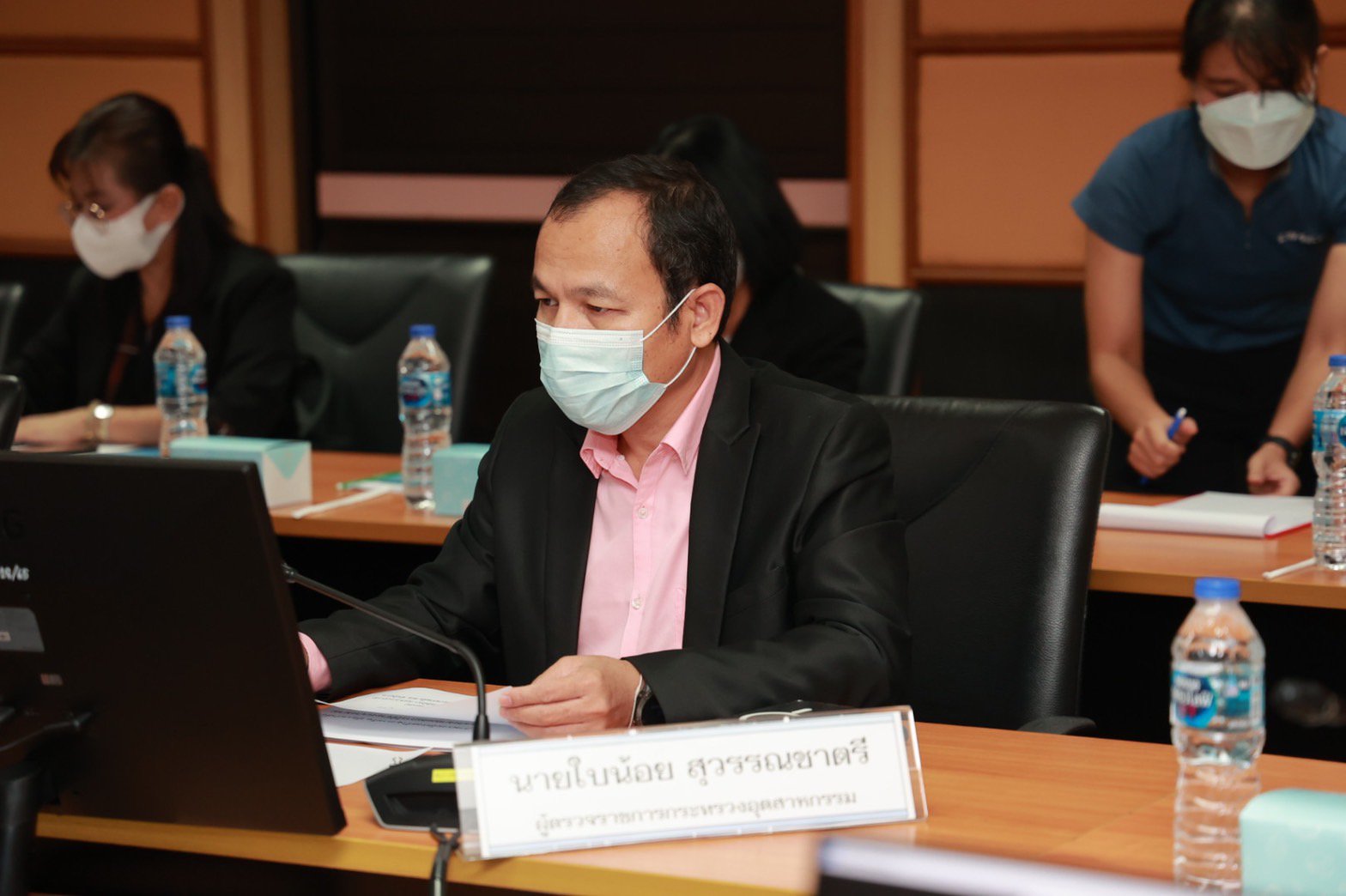 อธิบดีณัฐพล นำทีมดีพร้อมโชว์ผลงานเข้าตาทีมผู้ตรวจราชการกระทรวงอุตสาหกรรม ชื่นชมผลสำเร็จการดำเนินงาน