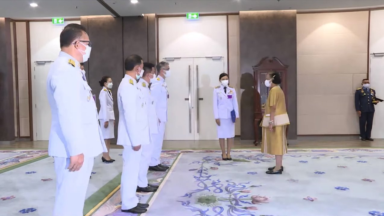 “อธิบดีณัฐพล” ร่วมเข้าเฝ้าทูลละอองพระบาท สมเด็จพระกนิษฐาธิราชเจ้า กรมสมเด็จพระเทพรัตนราชสุดาฯ สยามบรมราชกุมารี ถวายเงินรายได้จำหน่ายสลากกาชาดไทย ปี 64