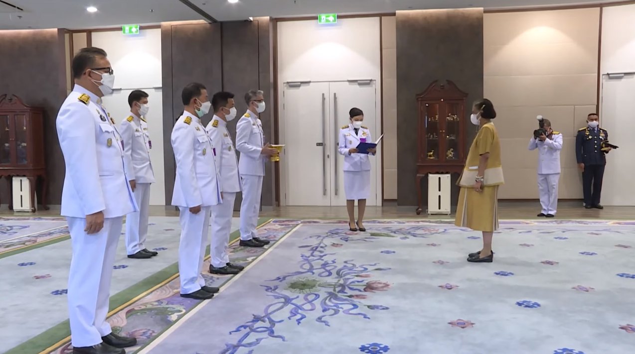 “อธิบดีณัฐพล” ร่วมเข้าเฝ้าทูลละอองพระบาท สมเด็จพระกนิษฐาธิราชเจ้า กรมสมเด็จพระเทพรัตนราชสุดาฯ สยามบรมราชกุมารี ถวายเงินรายได้จำหน่ายสลากกาชาดไทย ปี 64