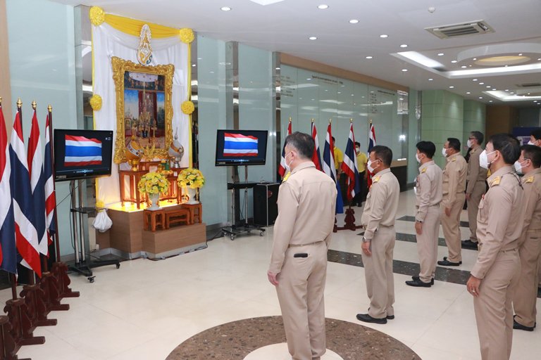 “อธิบดีณัฐพล” ร่วมกิจกรรมเนื่องในวันพระราชทานธงชาติไทย