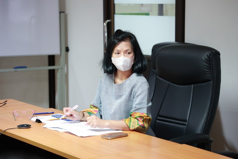 “อธิบดีใบน้อย” นั่งหัวโต๊ะ เคาะแนวคิดการจัดกิจกรรมร้านกระทรวงอุตสาหกรรมในงานกาชาด ปี 65 เน้นสวยงาม สนุกสนาน ตอบโจทย์ประชาชน