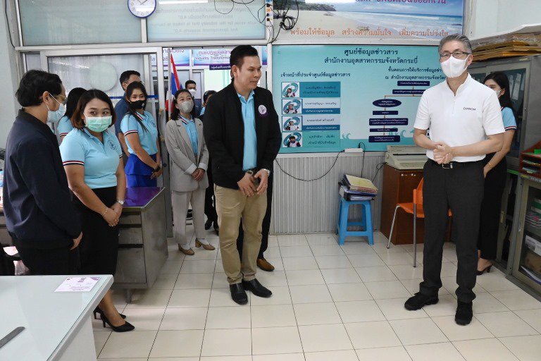 ปลัดฯ ณัฐพล ตรวจเยี่ยมสำนักงานอุตสาหกรรมจังหวัดกระบี่ มอบนโยบายให้โรงงานอยู่ร่วมชุมชนอย่างยั่งยืน 