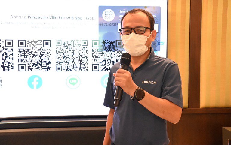ปลัด ณัฐพลฯ ลงพื้นที่ จ.กระบี่ มอบนโยบายการส่งเสริม Medical Hub พร้อมเยี่ยมชมผู้ประกอบการที่เป็นโมเดลต้นแบบผ่านการยกระดับเพิ่มมูลค่าทางเศรษฐกิจ ช่วยพัฒนาเครือข่ายธุรกิจในท้องถิ่นและชุมชน  