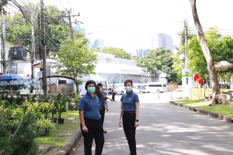 “รสอ.ณัฏฐิญา” นำทีมดีพร้อมลงพื้นที่สวนลุมพินี เตรียมความพร้อมร้านกาชาดกระทรวงอุตสาหกรรม