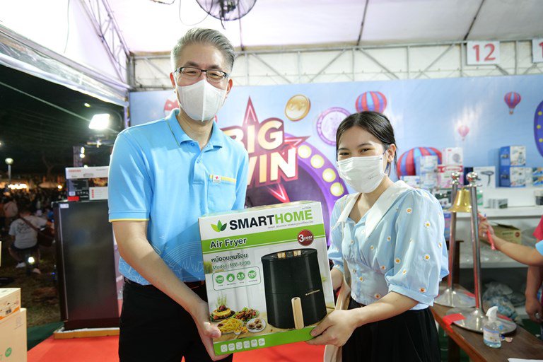 “ปลัดฯ ณัฐพล” ร่วมมอบรางวัลจากร้านกระทรวงอุตสาหกรรม สร้างความสุขให้ประชาชน ในงานกาชาดประจำปี 2565 