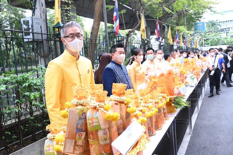 กระทรวงอุตสาหกรรม เปิดศักราชใหม่ปี 2566 จัดพิธีทำบุญตักบาตร เสริมสิริมงคลต้นปีใหม่ 