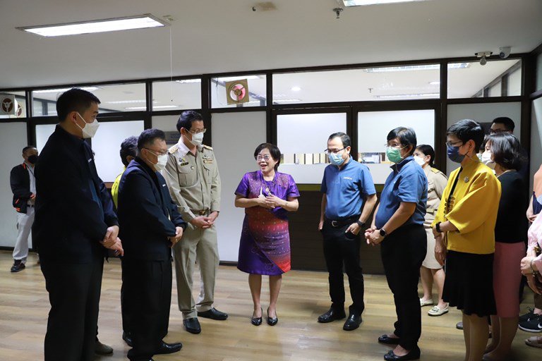 “อธิบดีใบน้อย” นำทีมดีพร้อมร่วมแสดงความยินดีที่ อก. แต่งตั้ง รสอ. คนใหม่