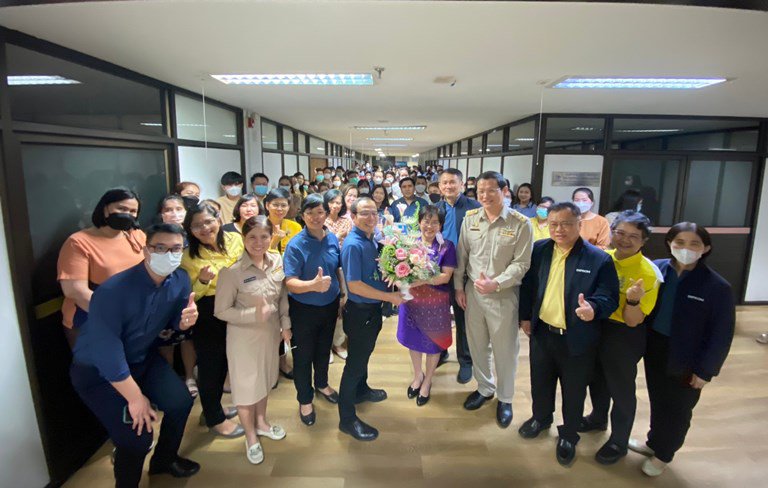 “อธิบดีใบน้อย” นำทีมดีพร้อมร่วมแสดงความยินดีที่ อก. แต่งตั้ง รสอ. คนใหม่