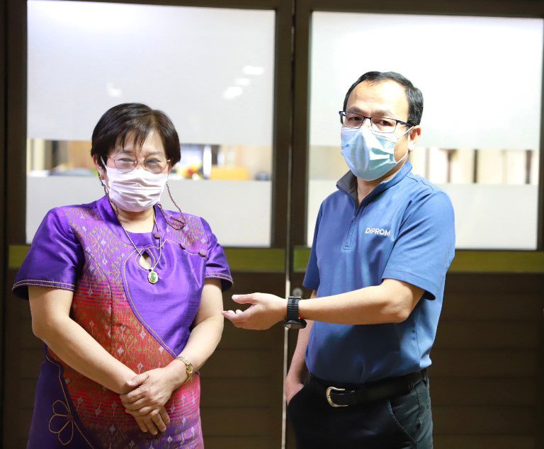 “อธิบดีใบน้อย” นำทีมดีพร้อมร่วมแสดงความยินดีที่ อก. แต่งตั้ง รสอ. คนใหม่
